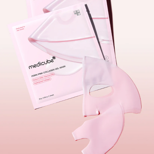 PDRN Pink Collagen Gel Mask packaging front