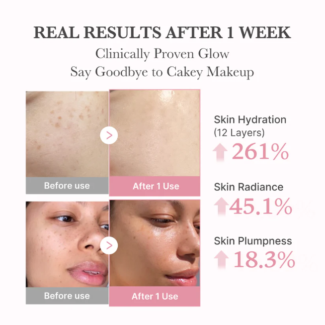 PDRN Pink Collagen Bubble Serum - why bubble formula deep absorption melts without stickiness