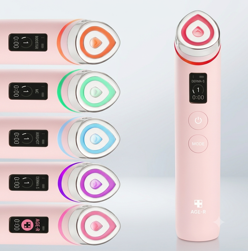 Booster Pro – 6-in-1 Korean Glow Facial Device