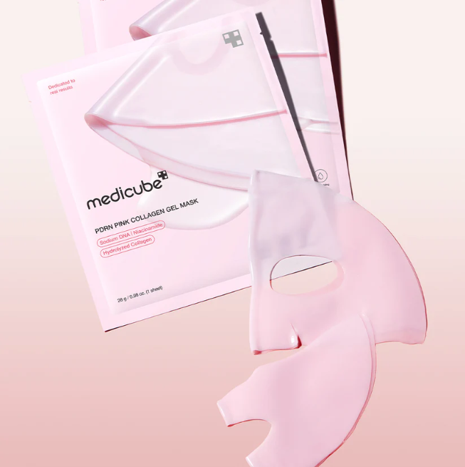PDRN Pink Collagen Gel Mask packaging front