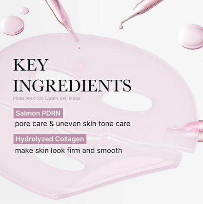 Salmon DNA PDRN Collagen Gel Mask application