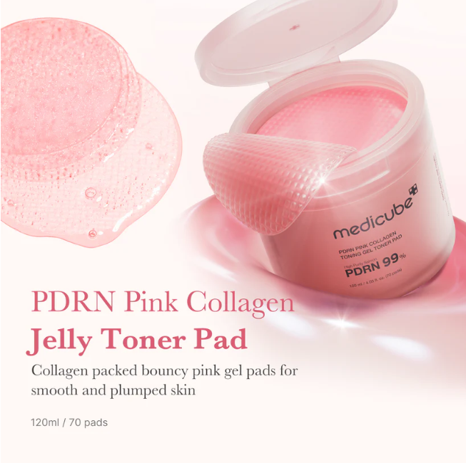 PDRN Pink Collagen Jelly Toner Pad - what makes it unique