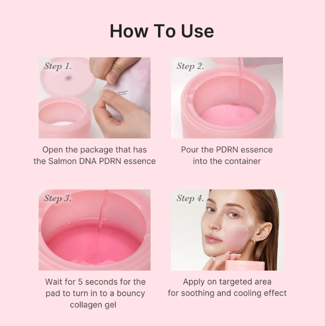 PDRN Pink Collagen Jelly Toner Pad - additional